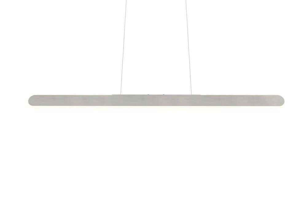 Unique pendant lamp Helios brushed metal Trio 4017807597929