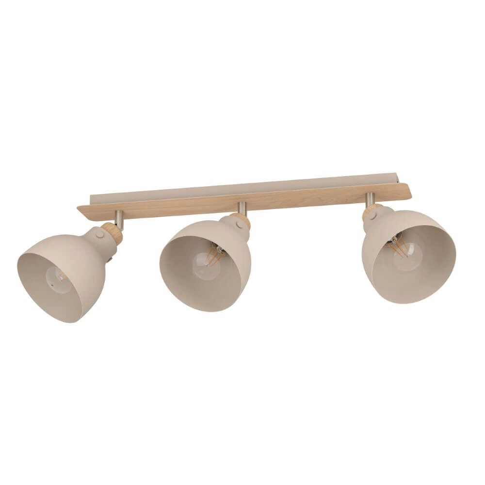 Japandi ceiling lamp Arrecife 3-light