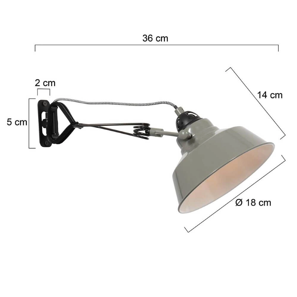 Retro wall reading lamp Nove Steinhauer 8712746161281
