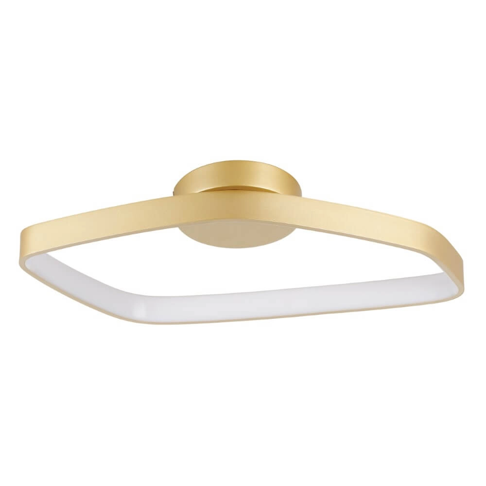 Gold LED ceiling light Vallerosa