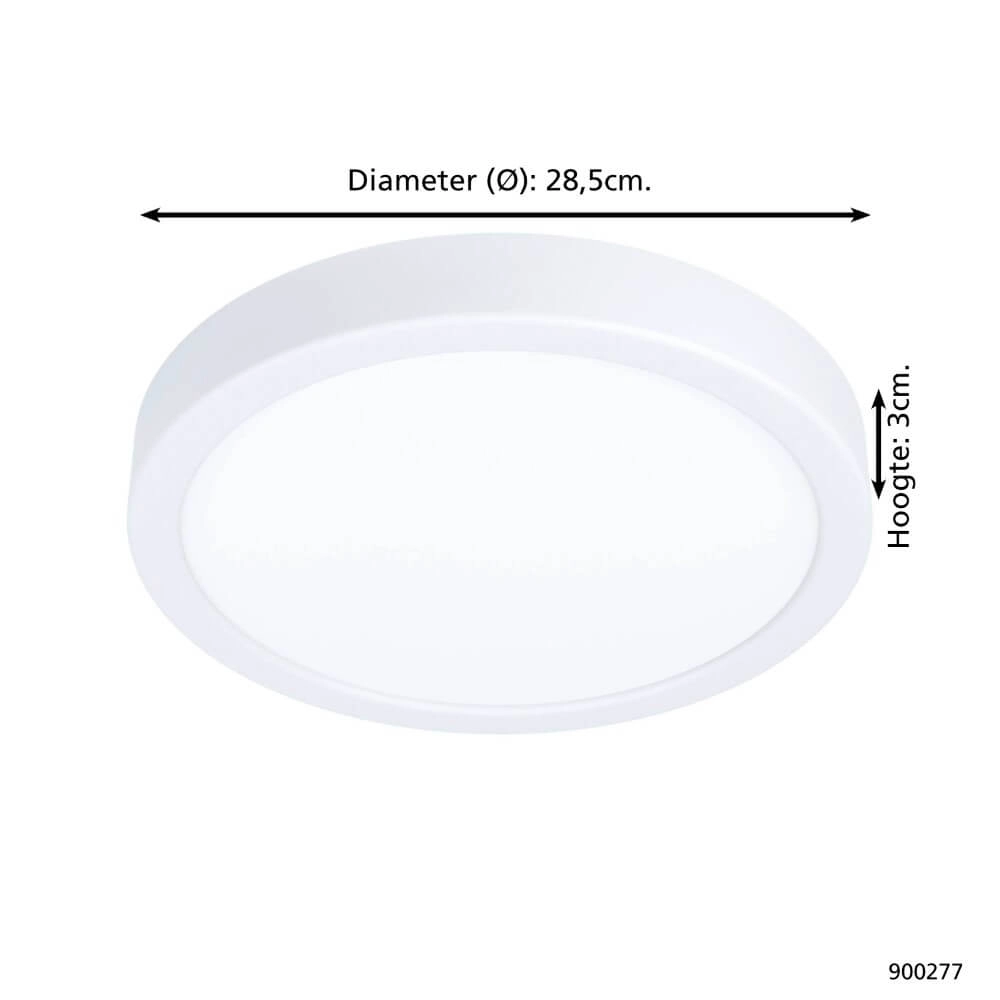 LED ceiling lamp Argolis 2 IP44 white Eglo 9008606232628