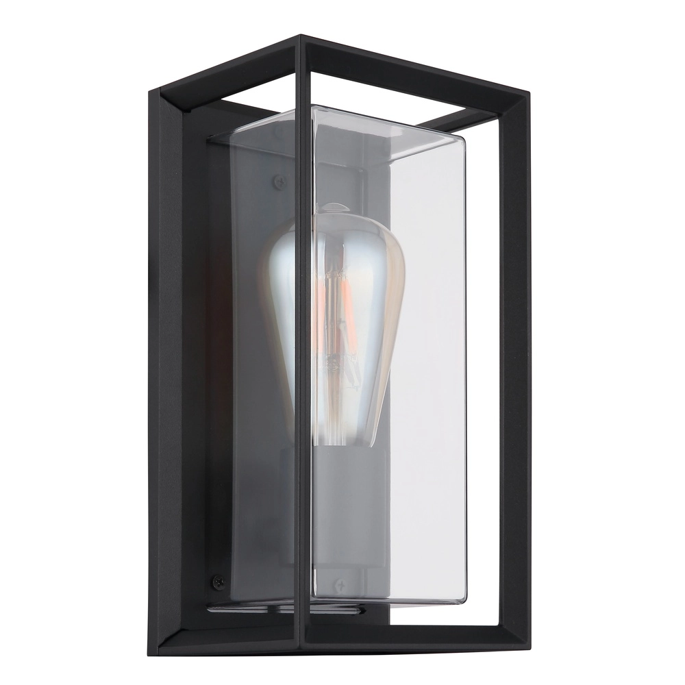 Outdoor wall lamp Logana Black Globo 9007371465811