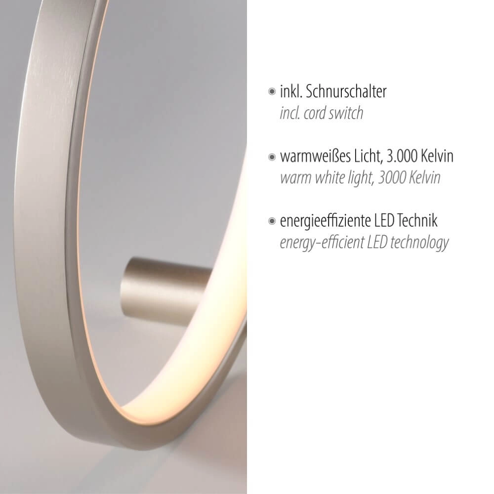 Table lamp Mini Ritus silver Just Light 4043689002084