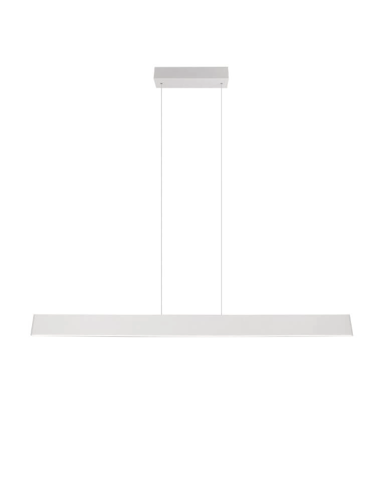 Led Office Pendant Light Galway 150cm - white Trio 4017807616682