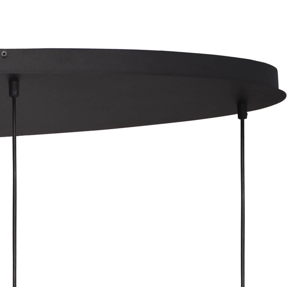 Hanging lamp oval Lazise Oval 4x Ø 25cm gold Masterlight 8718121303123