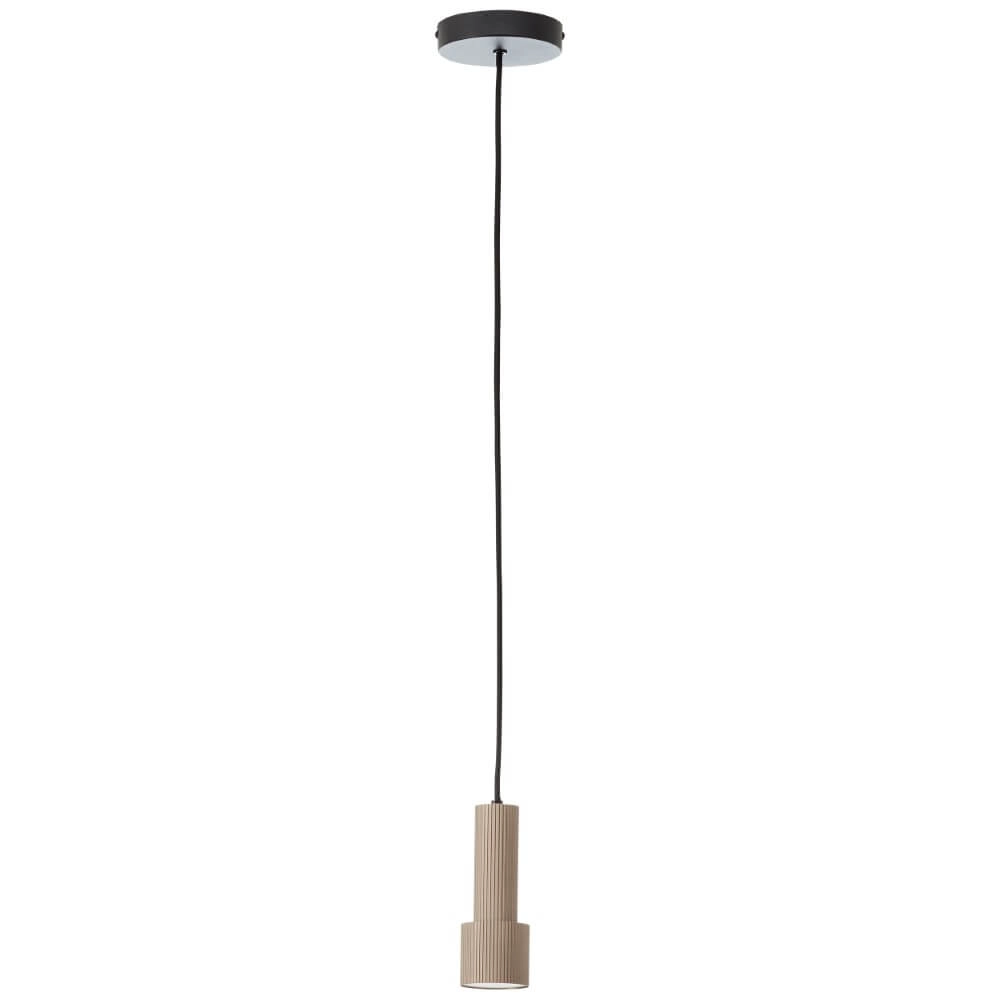 Design pendant lamp Cadiz black with bronze Brilliant 4004353446931
