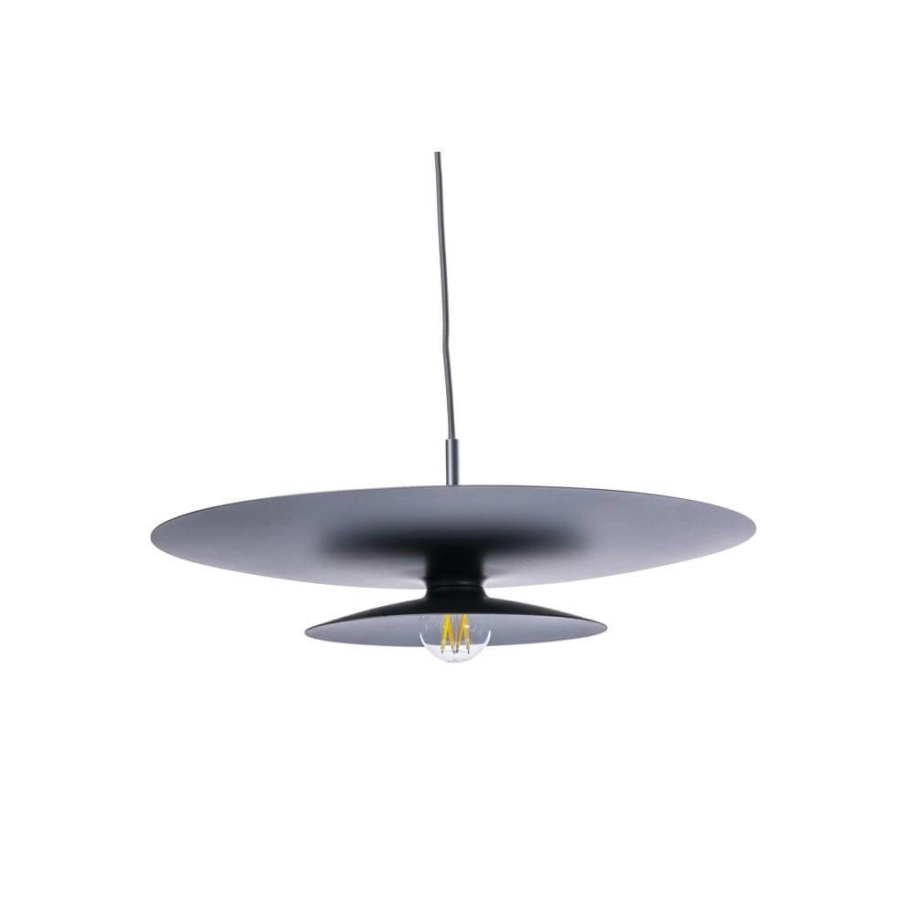 Pendant lamp Linares umbrella black Ø 50cm Artdelight 8720701101708