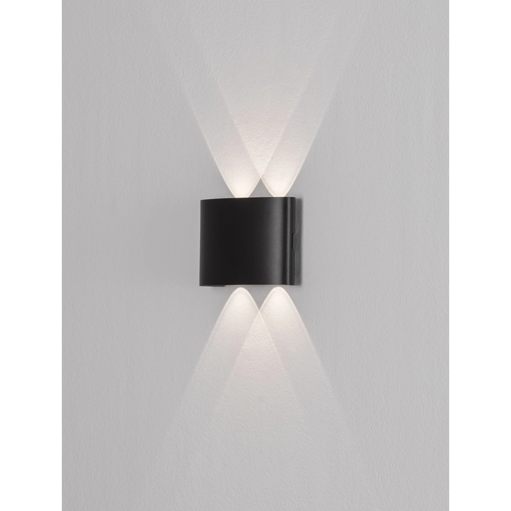 Oval wall lamp Duomo anthracite Lyora 5212017481641
