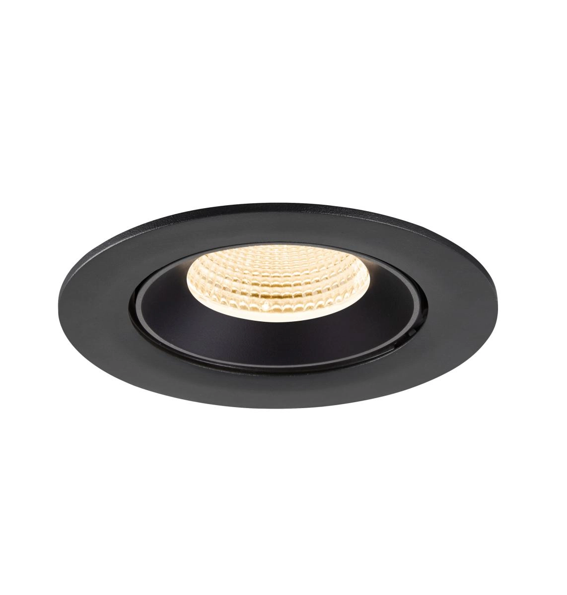 Recessed spotlight Numinos Gimble L black 2700K - 55deg SLV 4024163310451