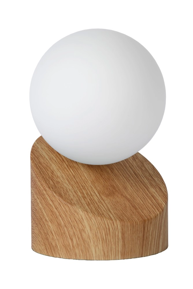 Design table lamp Len Light wood look Lucide 5411212450593