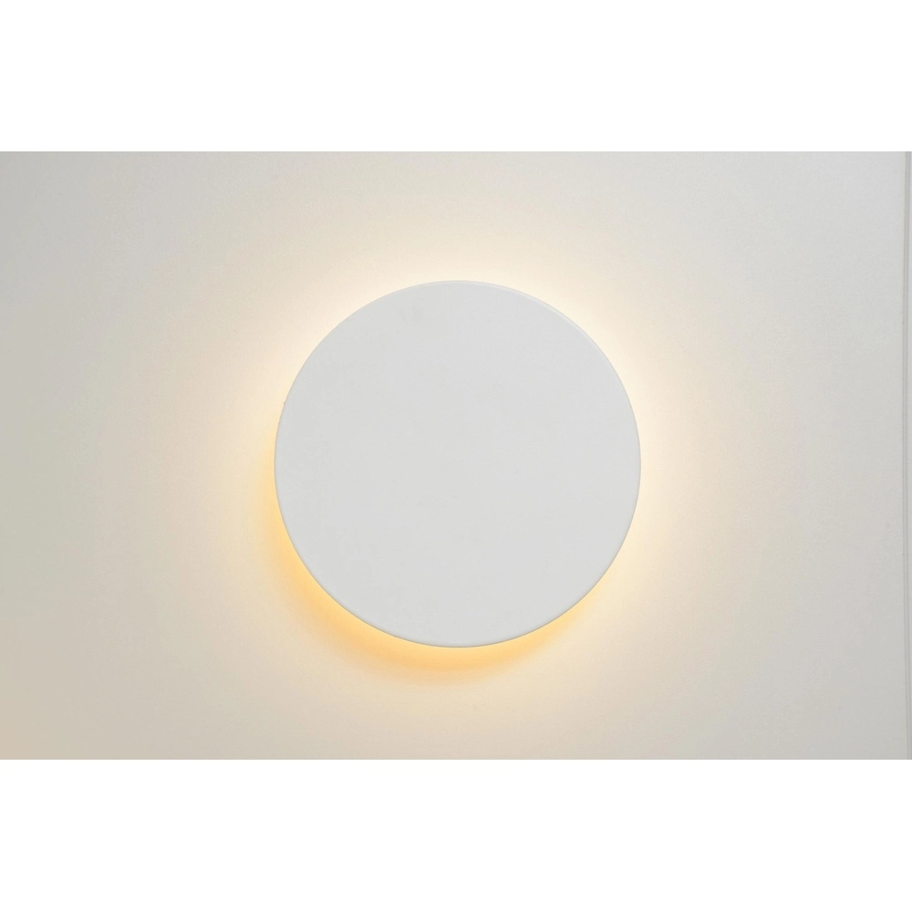 Design wall lamp Eklyps Led Ø 15cm white Lucide 5411212460257