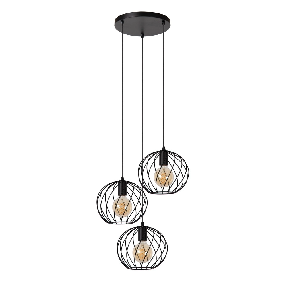 Pendant lamp Danza Ø 50cm black
