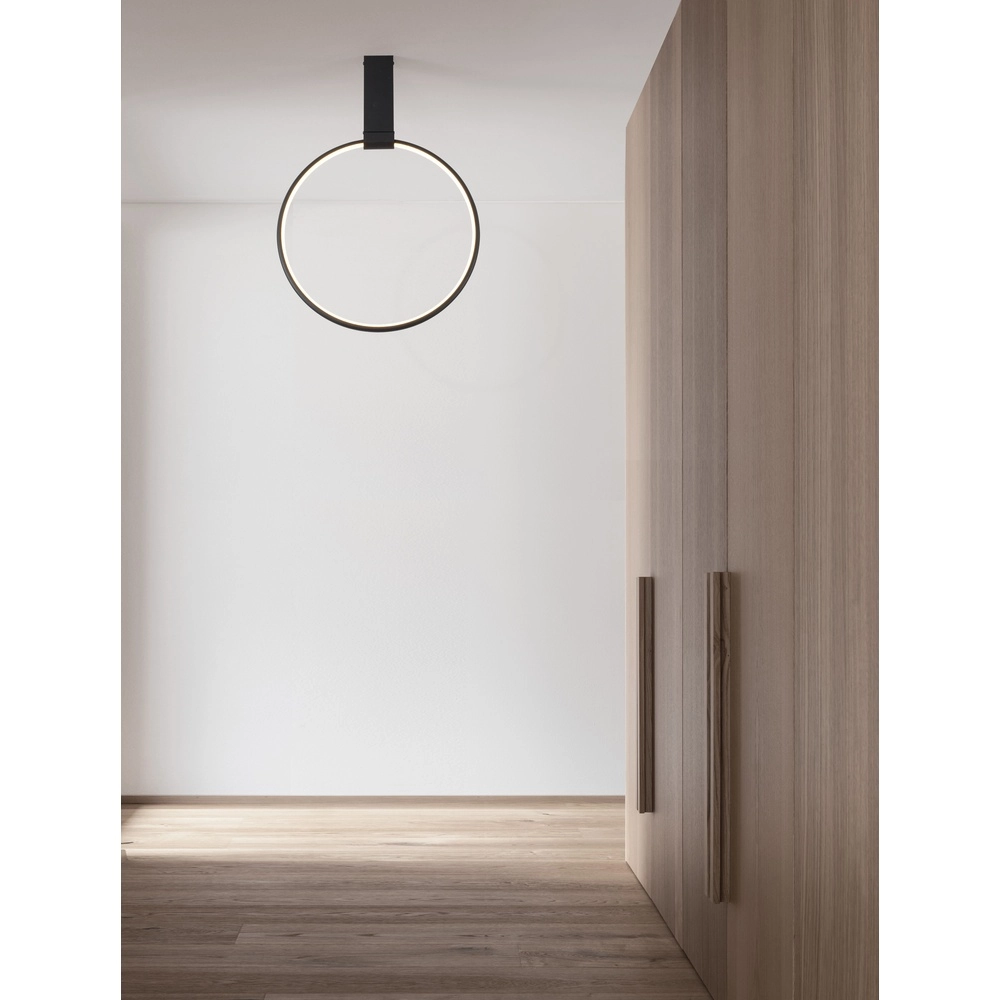 Design ceiling lamp Garve black Ø 40cm Lyora 5212017431790