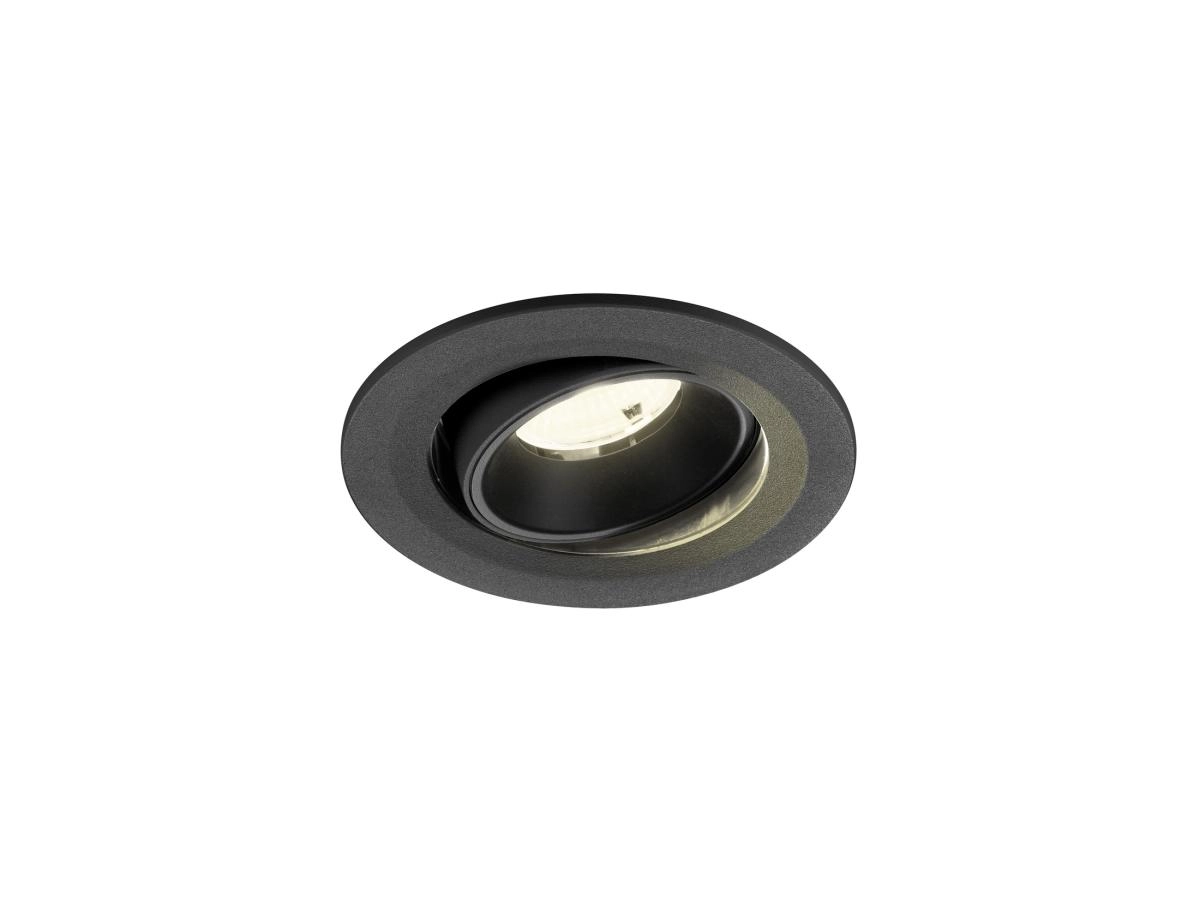 Recessed spotlight Numinos Move S black 4000K - 55deg