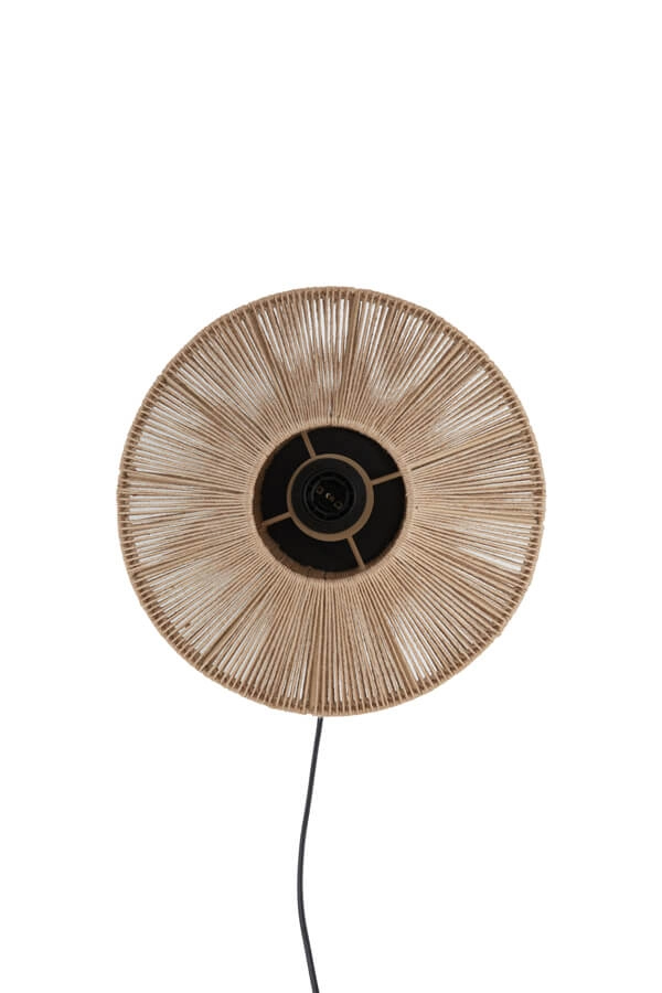 Rattan wall lamp Lyra Ø 31cm Light & Living 8717807681180
