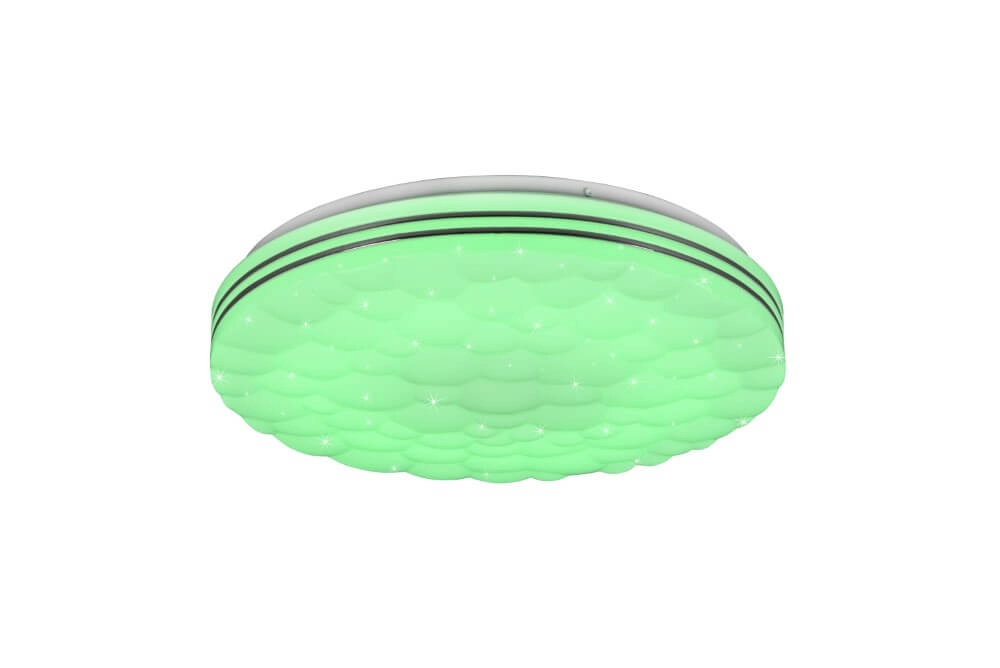RGB LED ceiling lamp Tiger Ø 40cm Trio 4017807538229