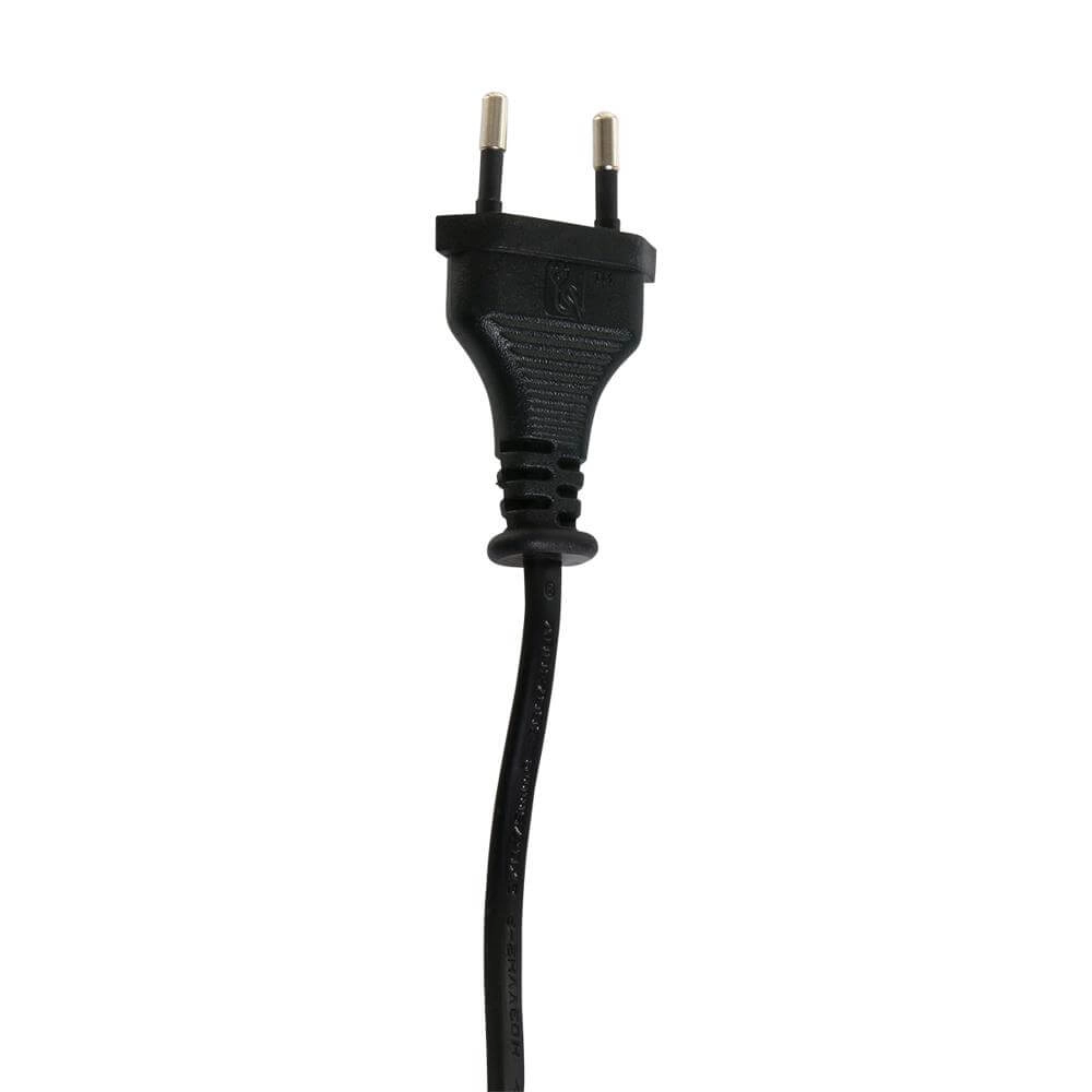Arc lamp Solva black with bamboo shade Steinhauer 8712746172386
