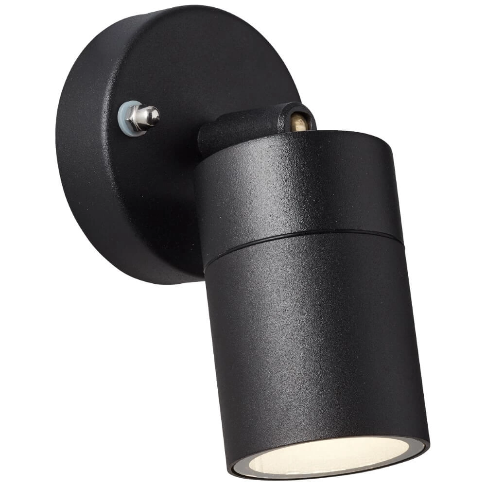 Black wall spotlight Jandy orientable Brilliant 4004353346934