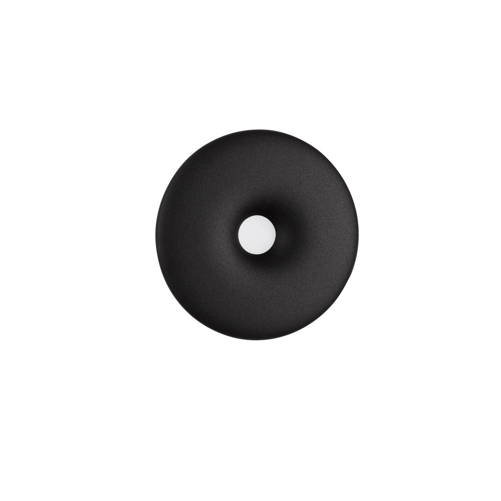 Unique wall lamp Splash Round Black Lyora 5212017497185