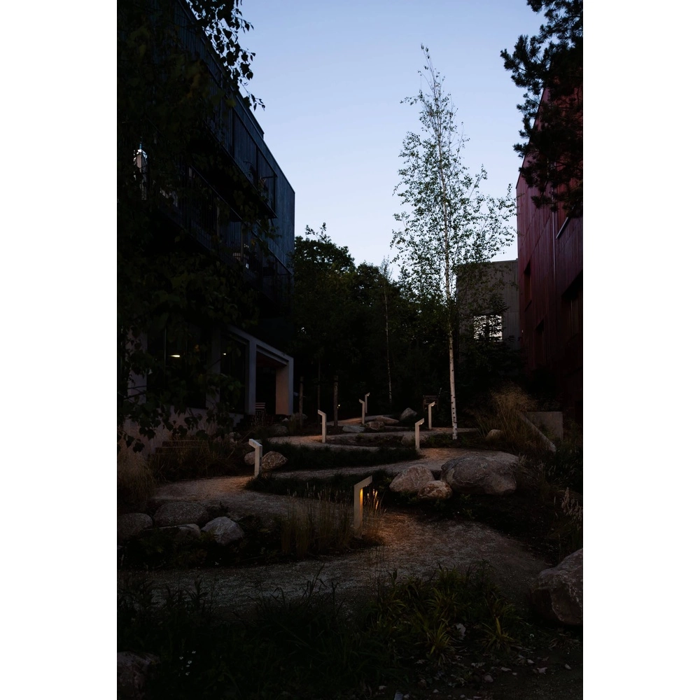Wooden path lighting Punto Cumara - 50cm - 2700K Timberlab 8716803514072