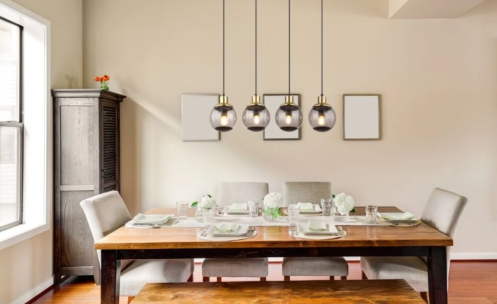 Design pendant lamp Potter 4-light Globo 9007371441372