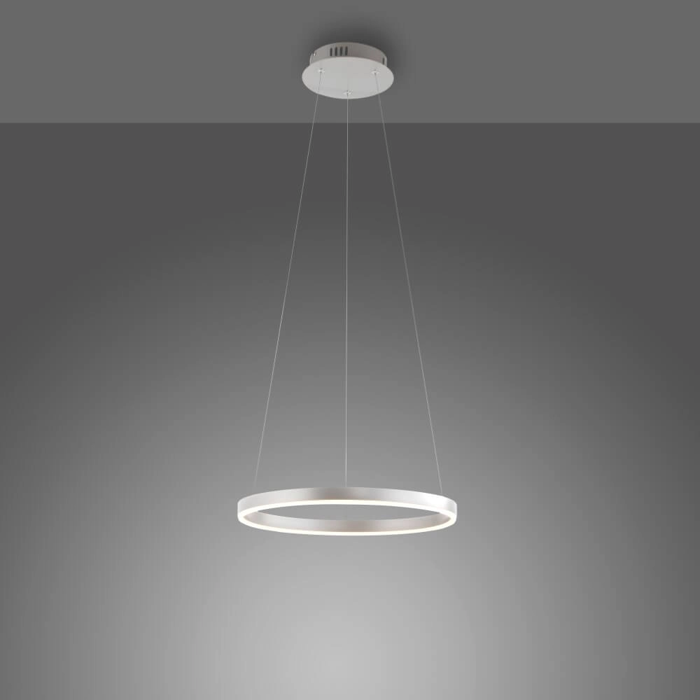 Pendant lamp Ritus aluminium Just Light 4043689983499
