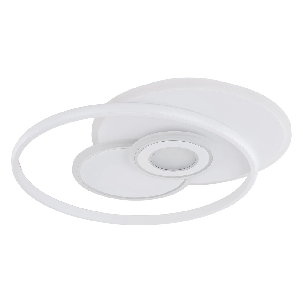 Design ceiling lamp Roderick white round 2700-6000K Globo 9007371445745