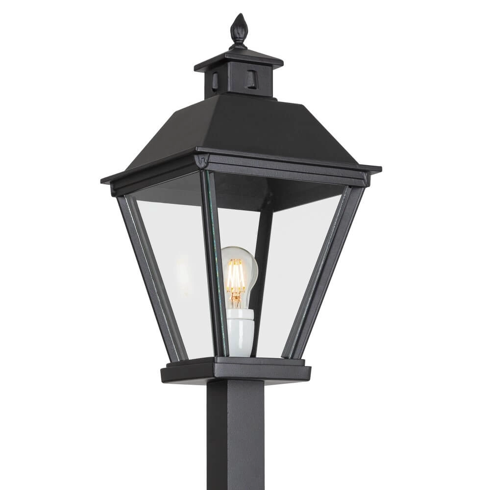 Black lantern Square 243cm - black KS Verlichting 8714732577205