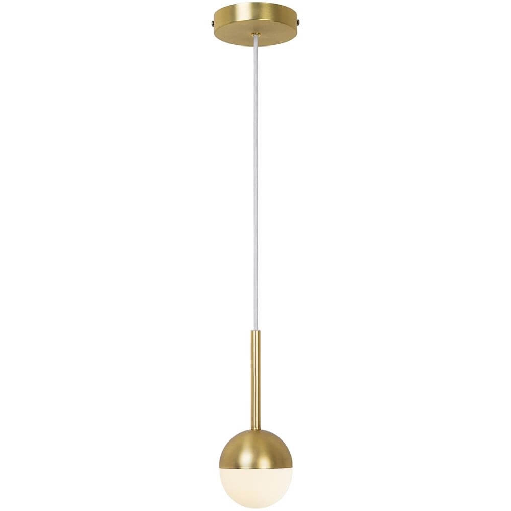 Pendant lamp design Contina brass 1-light