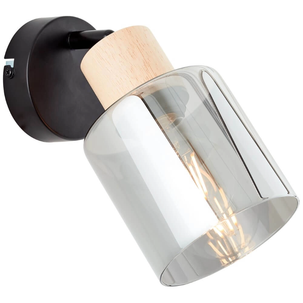 Wall lamp Weald black Brilliant 4004353413070