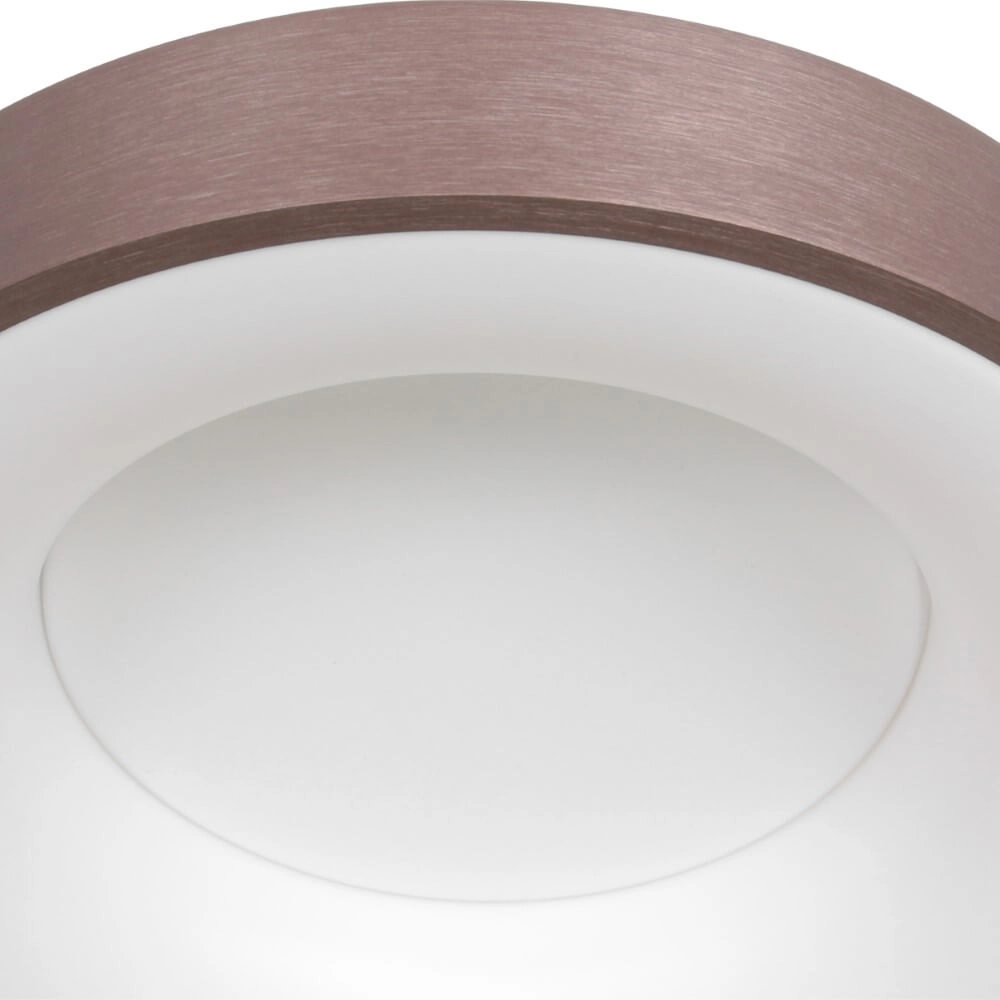 Bronze LED ceiling lamp Ringlede Ø 38cm Steinhauer 8712746167405