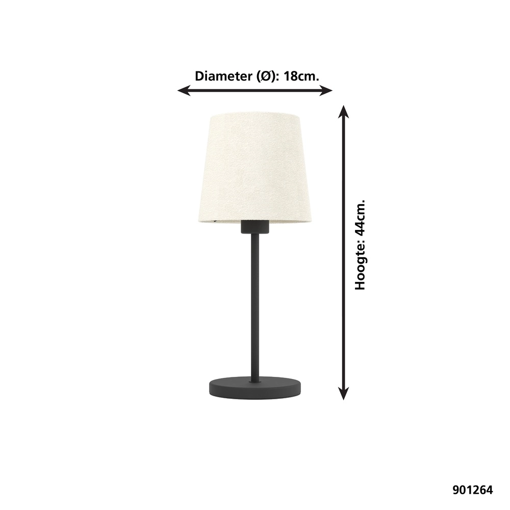 Table lamp Febres E27 - sand Eglo 9008606312801