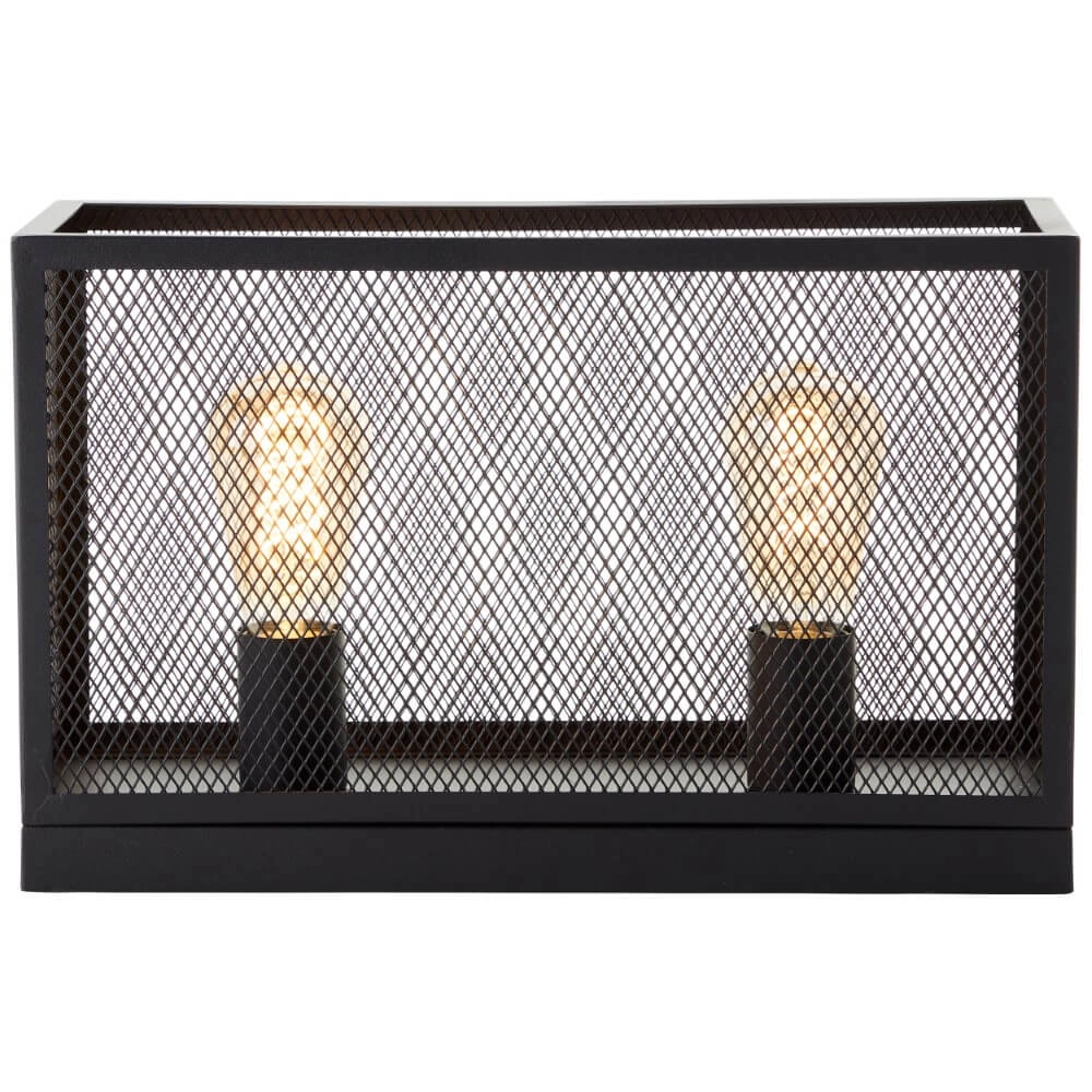 Mesh table lamp Maze 2x E27