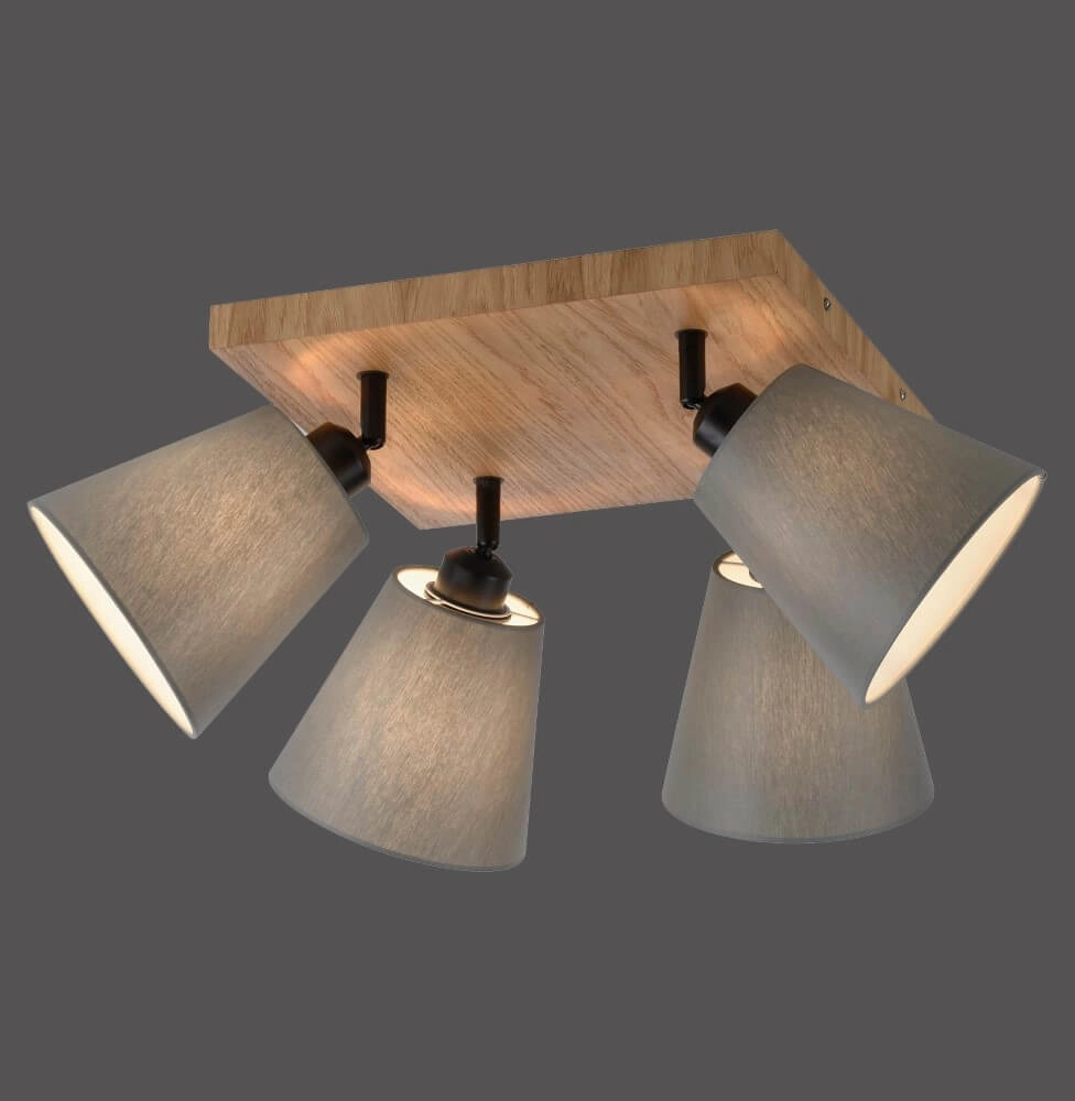 Ceiling lamp Green Michel 4-light Just Light 4043689995058