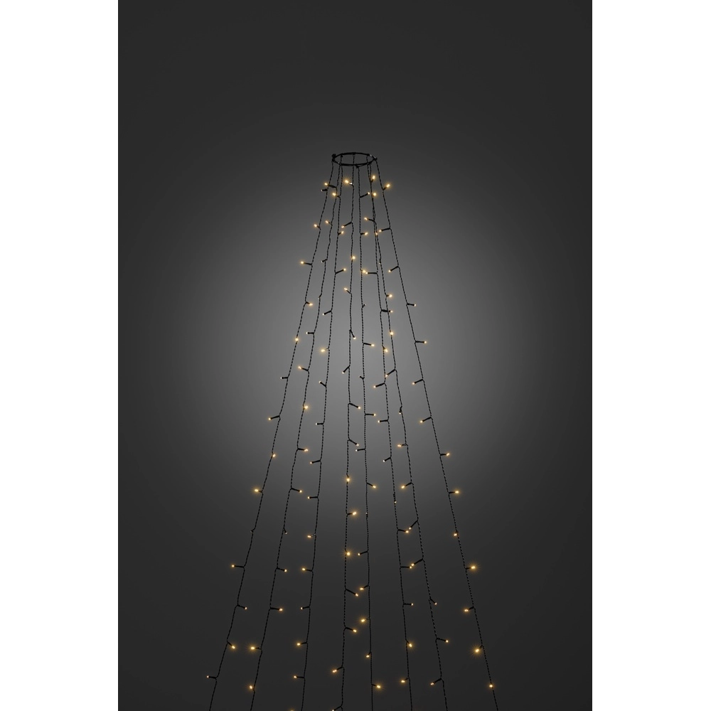 Lighting set 240cm - 8x 30 led - 2200K for Christmas tree