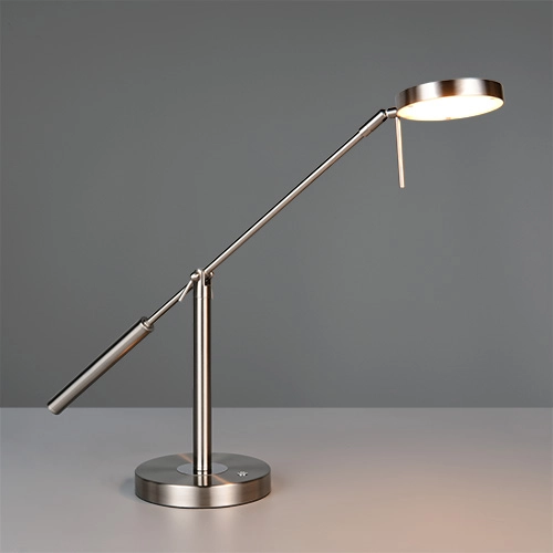 Desk lamp Monza nickel Trio 4017807693263