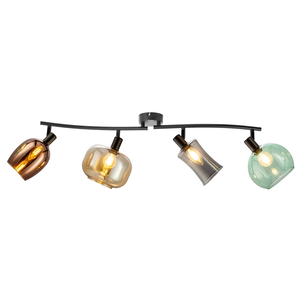 Ceiling lamp Telesto Colored glass