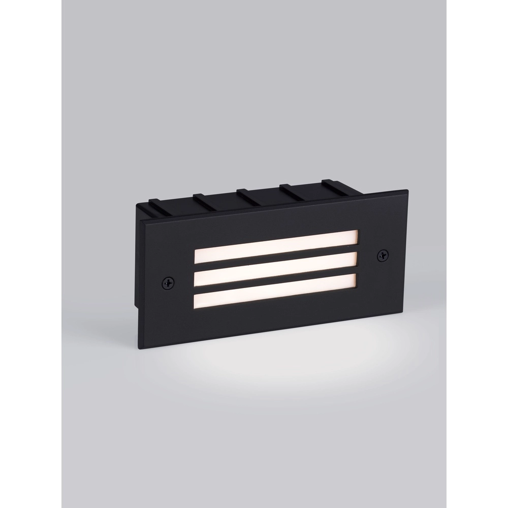 Sleek wall lamp Off 17cm with ridges