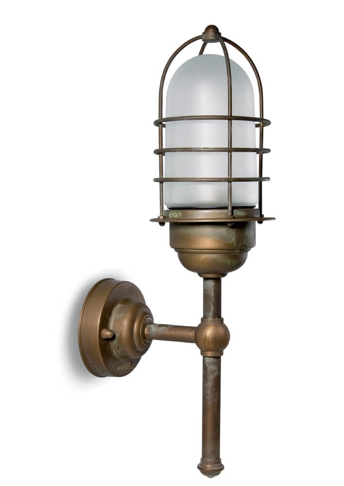 Straight wall lamp Torcia M