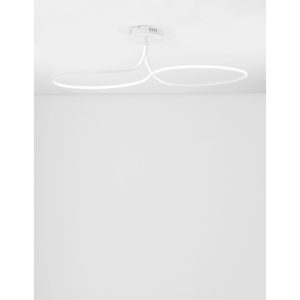 Ceiling lamp Fungo Curl white