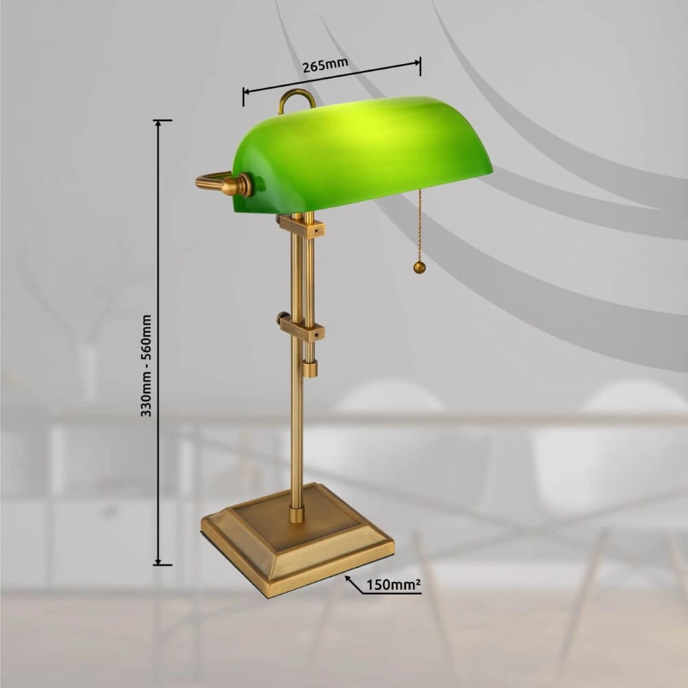 Nostalgic desk lamp Antique 56cm Globo 9007371452361