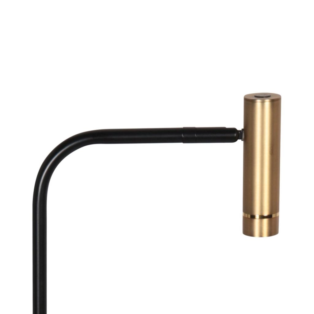 Table lamp Lumo black with gold Steinhauer 8712746184600