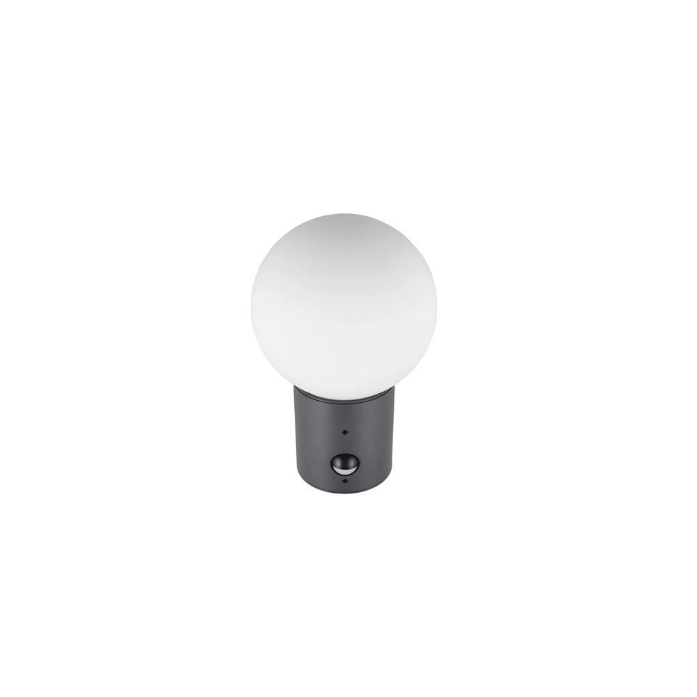 Sphere Wall Lamp Mures anthracite with sensor Trio 4017807687200
