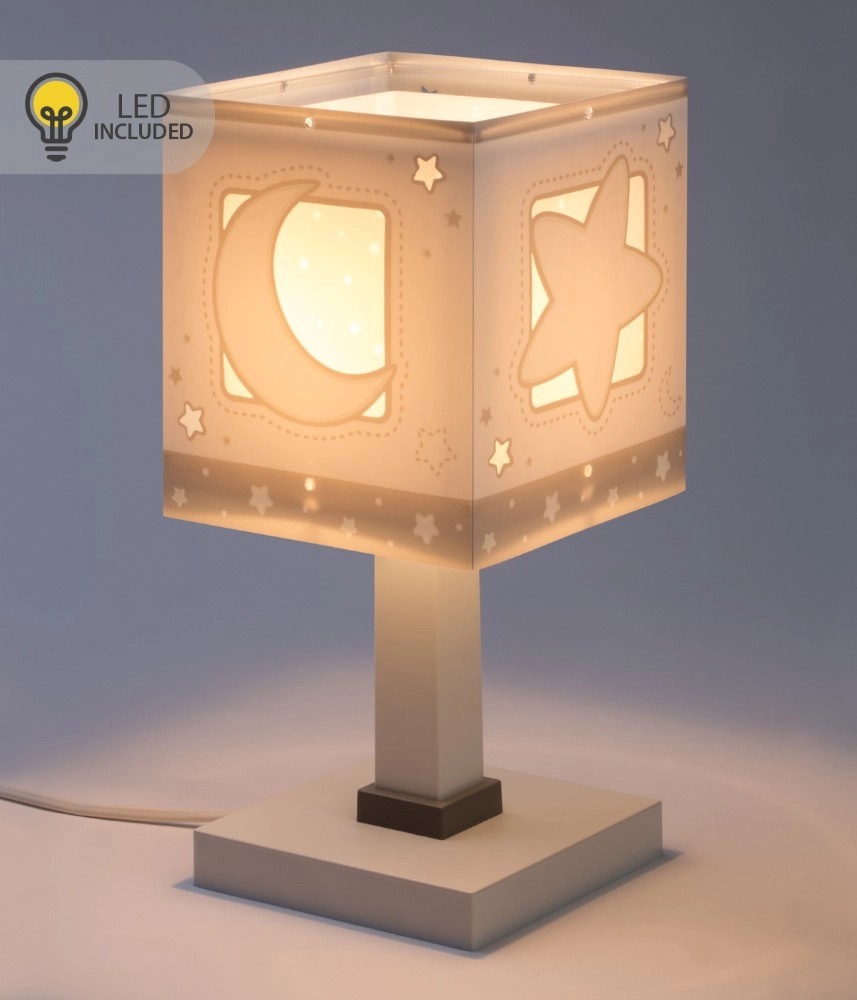 Table lamp Moonlight glow in the dark white Dalber 8420406002422