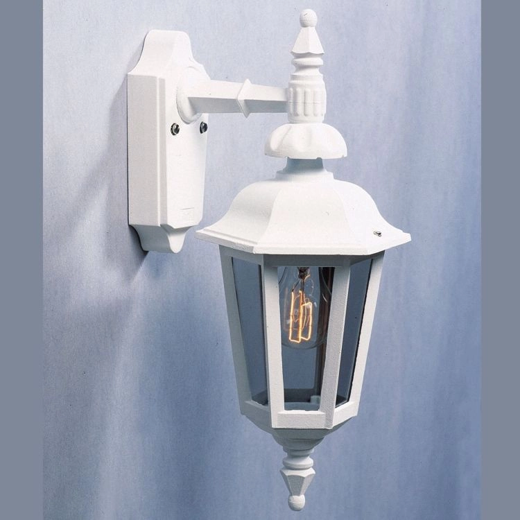 Classic wall lamp Pallas Down white KonstSmide 7318305192508