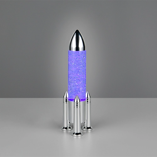 Table lamp Apollo rocket titanium grey Trio 4017807681208