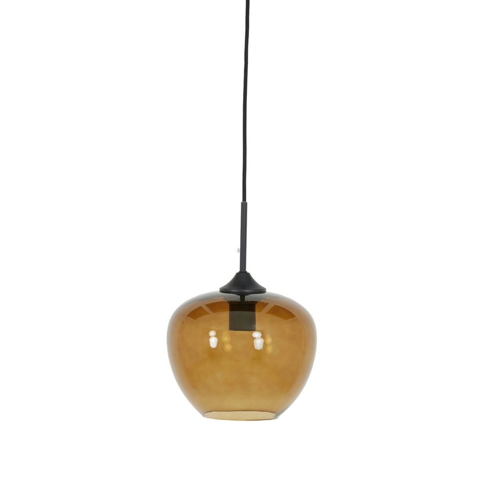 Pendant lamp Mayson Ø 23cm amber