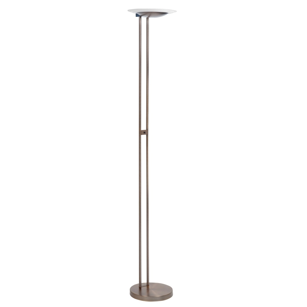 Classic reading lamp Biarritz copper bronze Ø 28cm