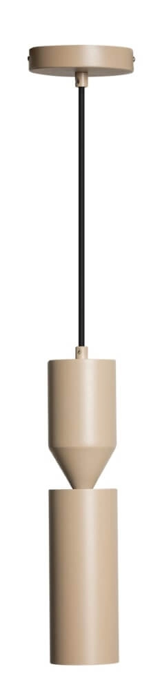 Cream pendant lamp Pencil Ø 8cm