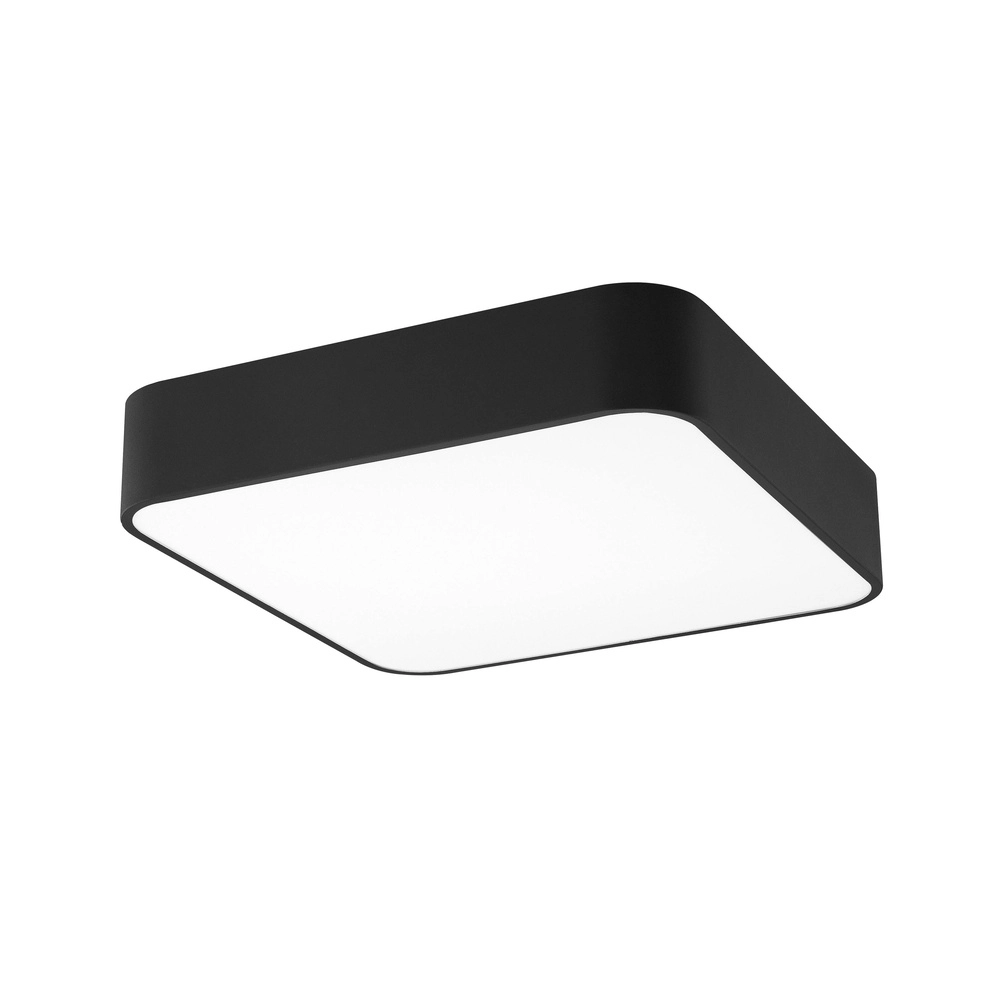 Square ceiling lamp Ragu black 36cm Lyora 5212017413734